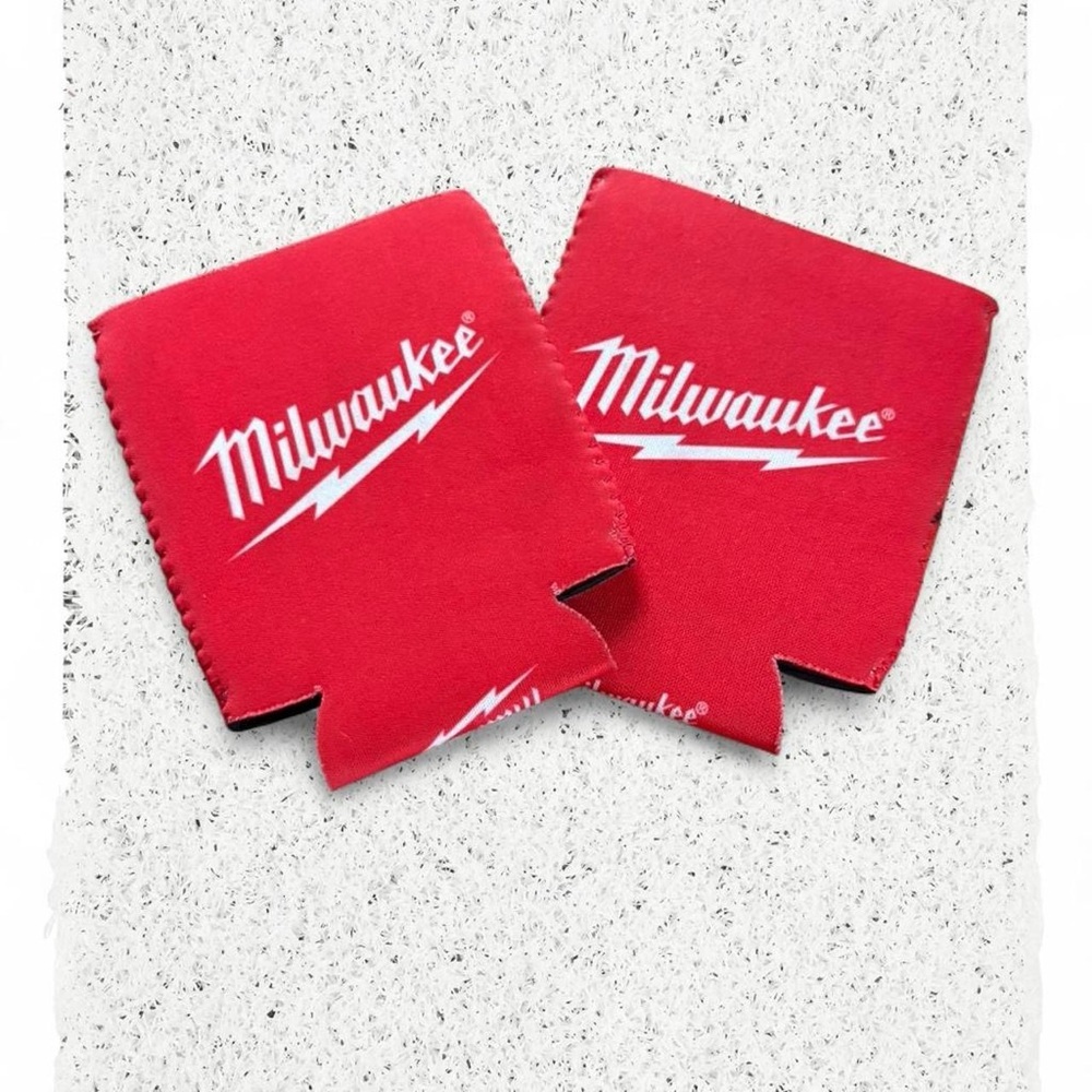 Milwaukee Red Can Coolers
